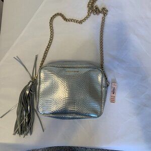 Victoria's Secret Silver Handbag NWT with chain strap